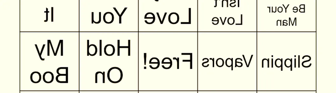 Hip Hop and R&B Bingo With Tom Swoope